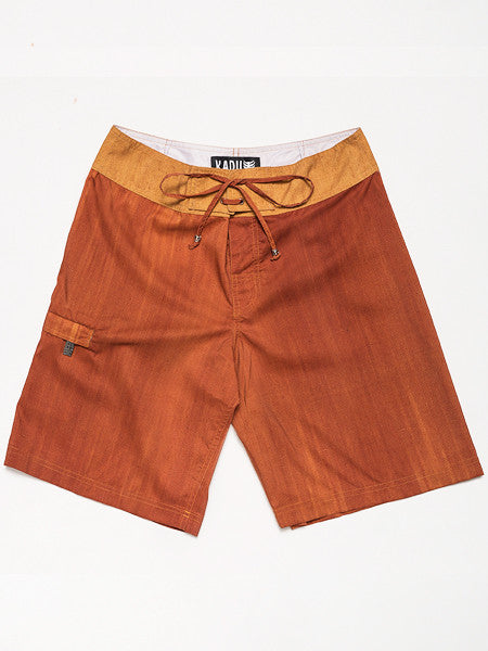 Orange with Gold Waist Trunk